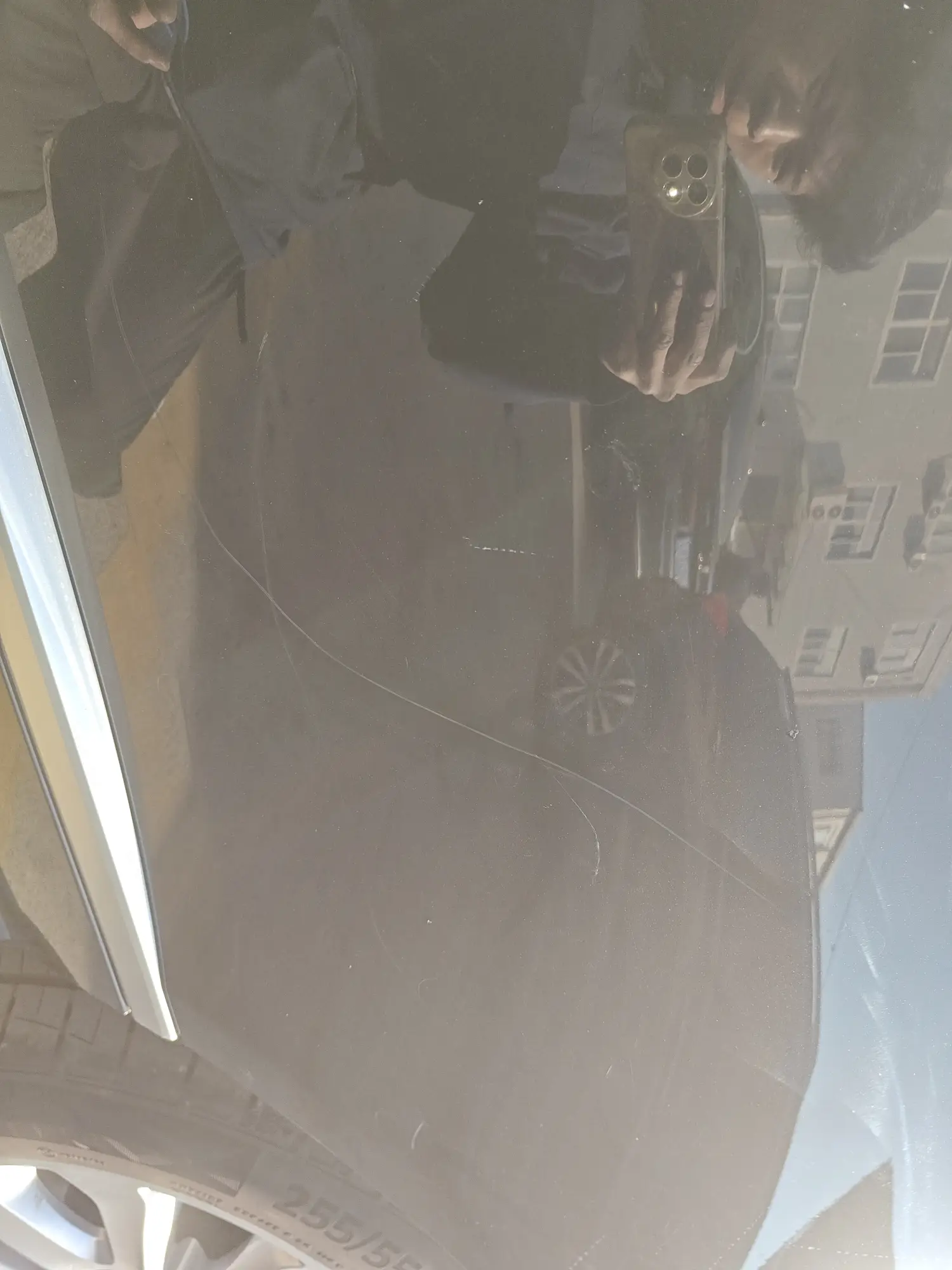 Задняя левая дверь: притёртость