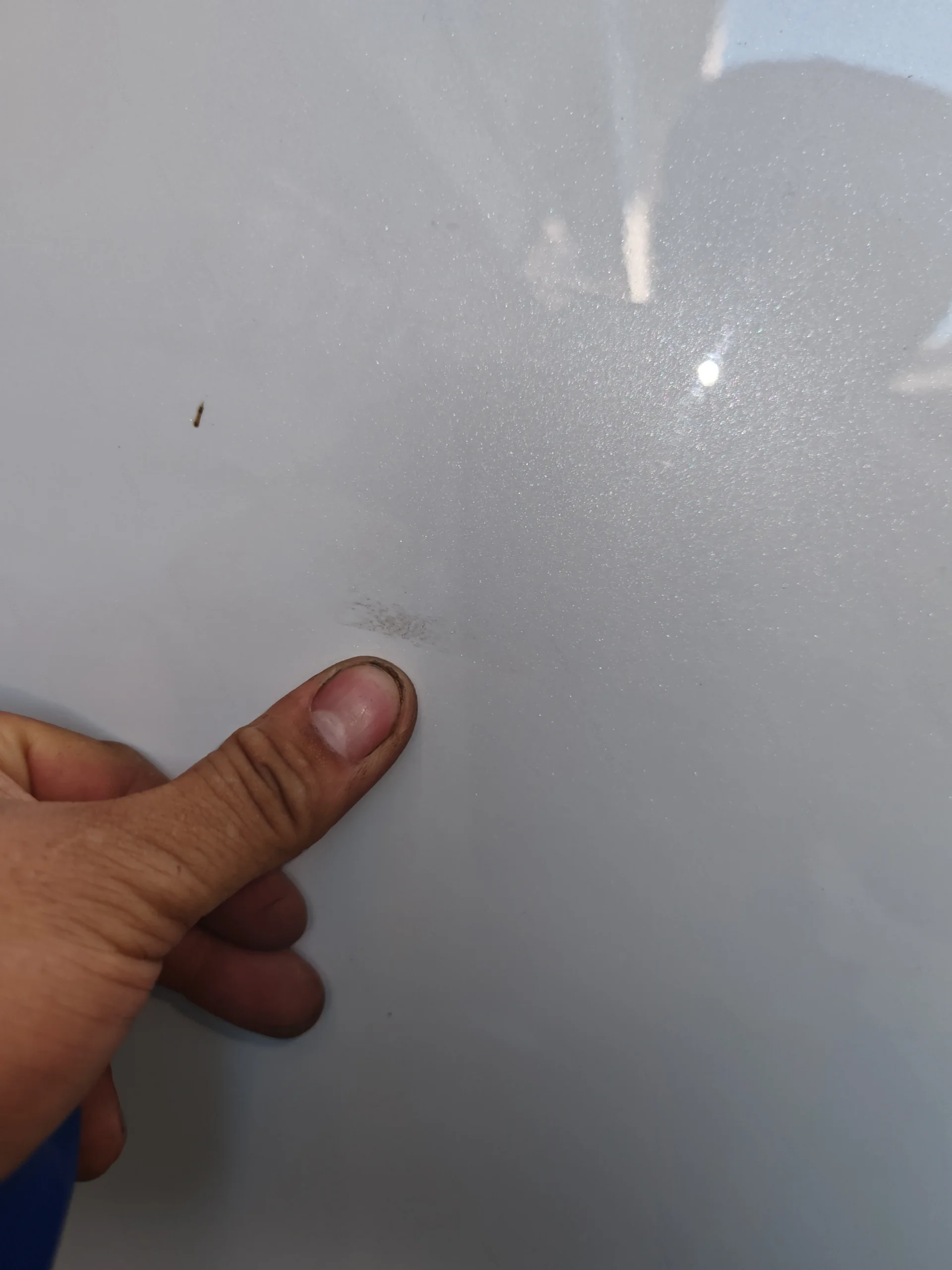 Задняя правая дверь: деформация
