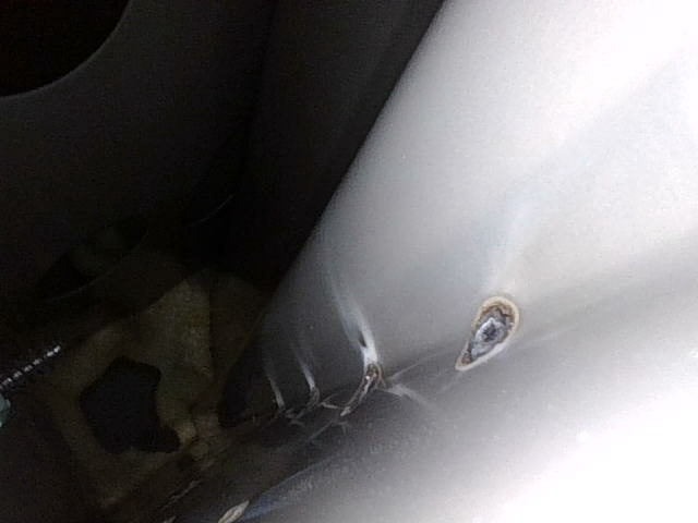 Заднее правое крыло: деформация