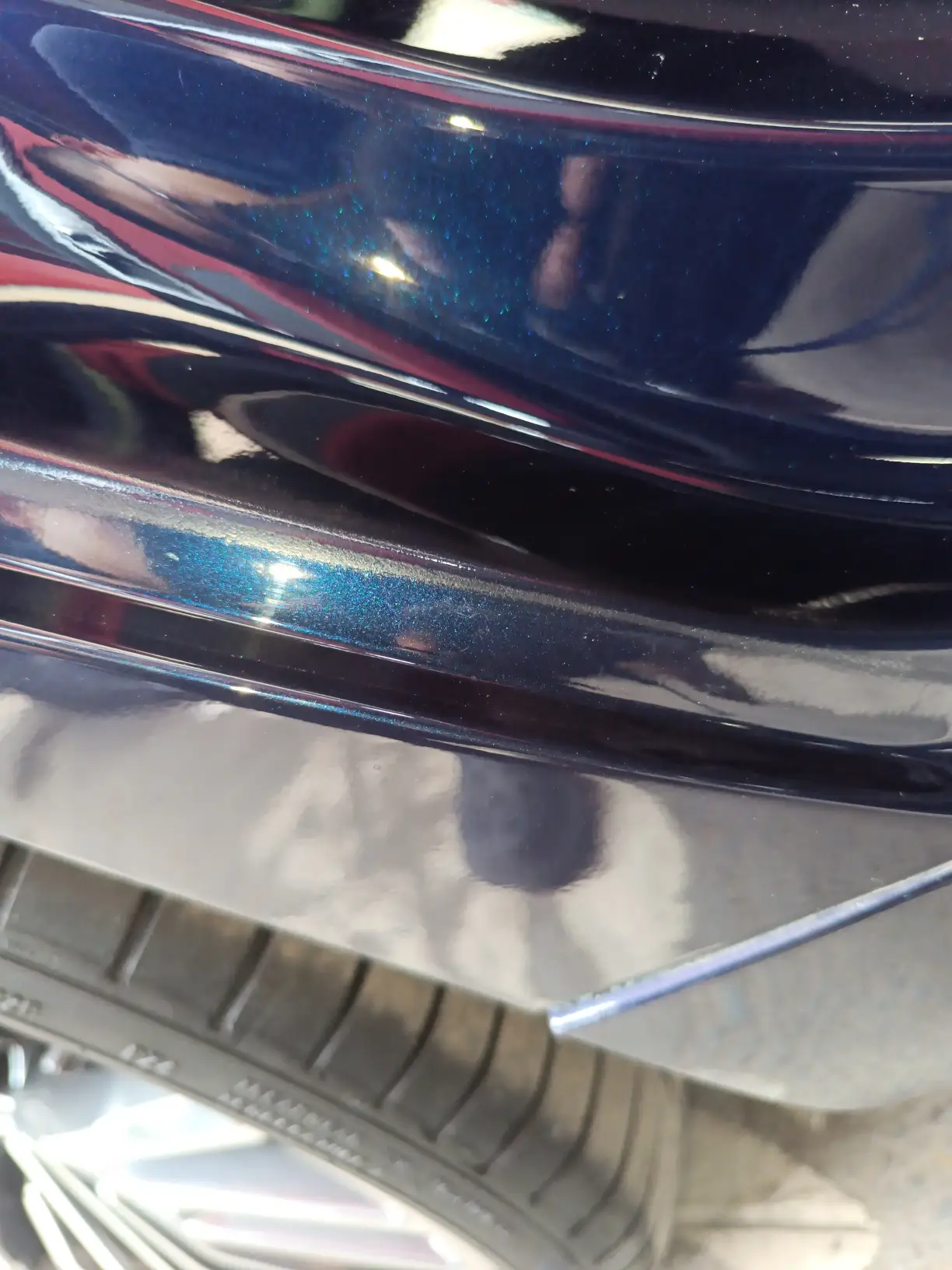 Стойка C справа, шов: окрашен